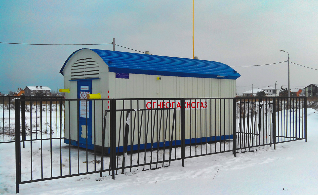 Строительство газопровода в коттеджном посёлке «Сосновый Бор»