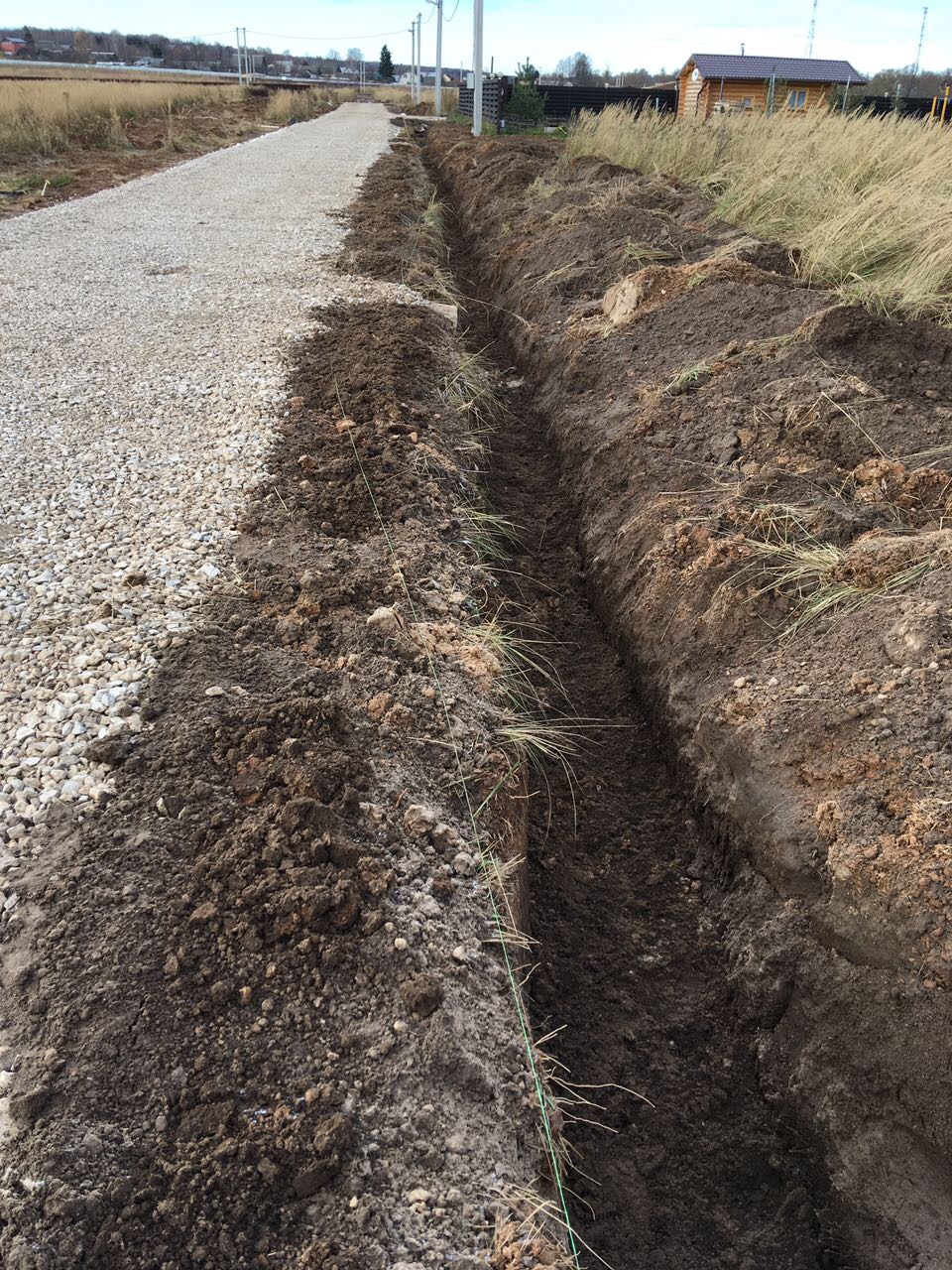 Завершён первый этап строительства дорог в посёлке «Заповедный Берег»