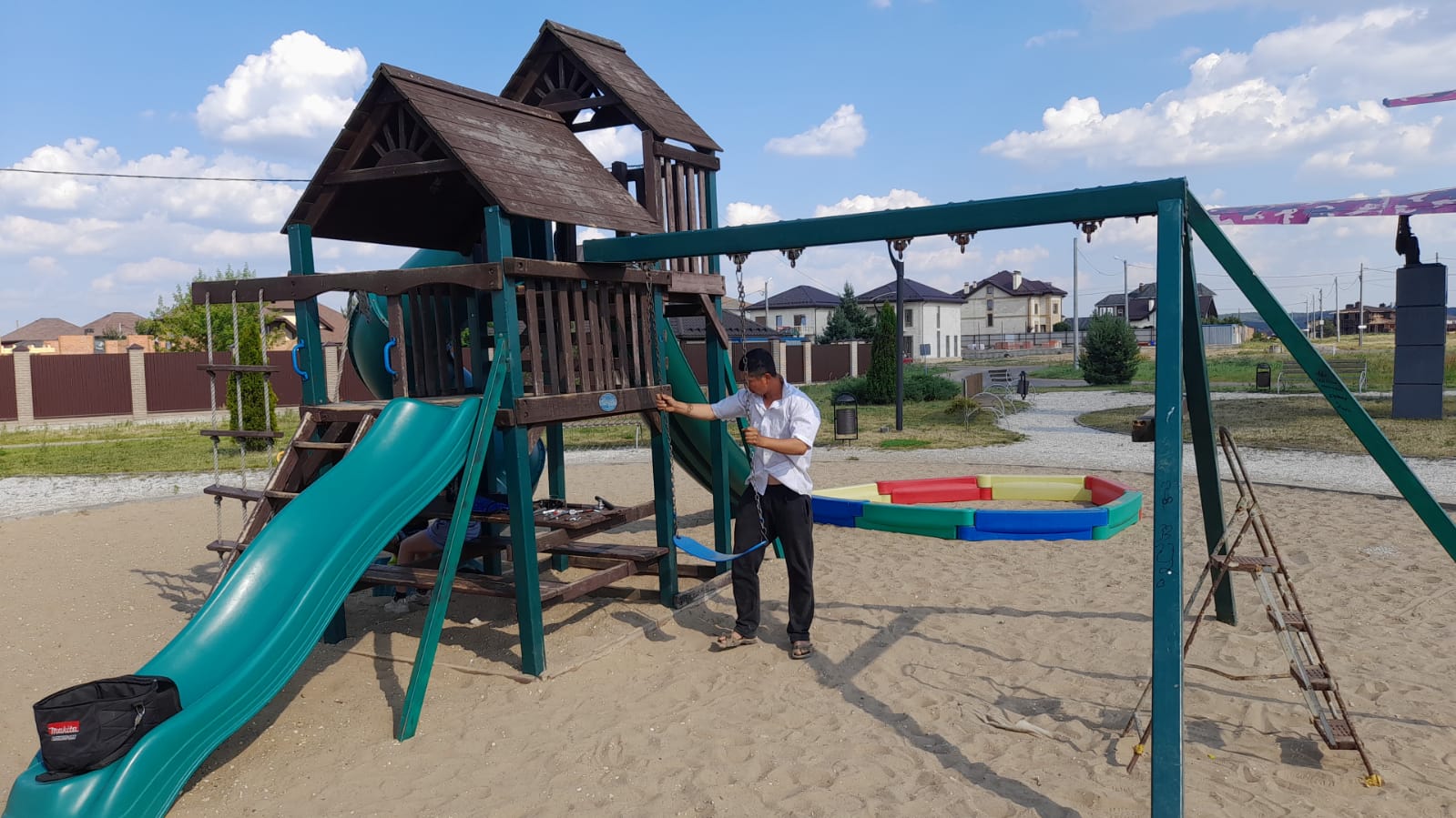 Выполненные работы в посёлке «Сосновый бор»